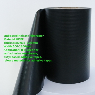 لاینر رهاسازی با روکش سیلیکونی برجسته فیلم HDPE