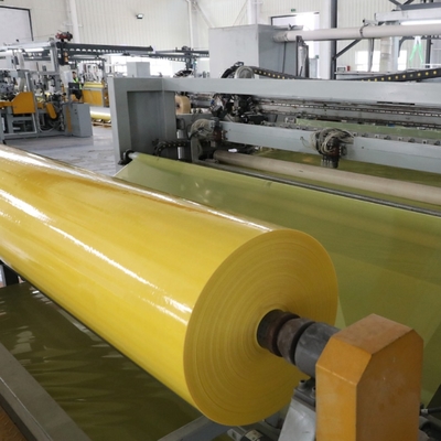 فیلمی رنگ زرد HDPE با ابعاد 70um برای پنبه کش CP770