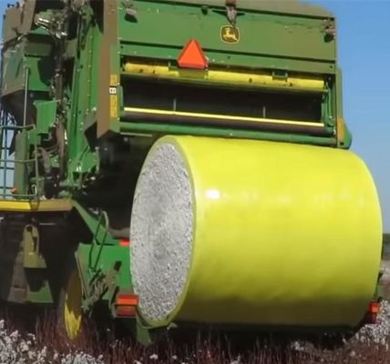 فیلمی بسته بندی رنگ زرد پنبه برای پنبه کش CP690 CP770