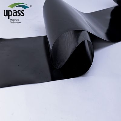 تقویت بافت متقاطع رول فیلم HDPE جامبو 50 میکرون ورق پلی اتیلن رول برای محصول پلاستیکی غشای معماری