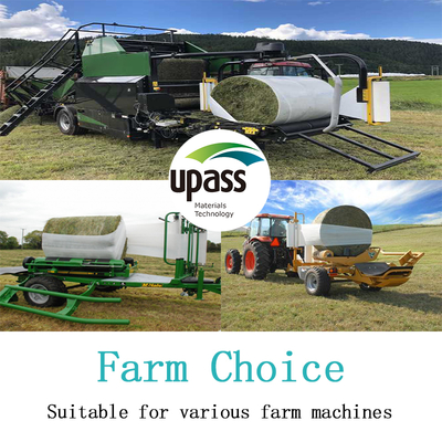 فیلمی سیلاژ PE برای کشاورزی Bale Wrap مقاوم به UV