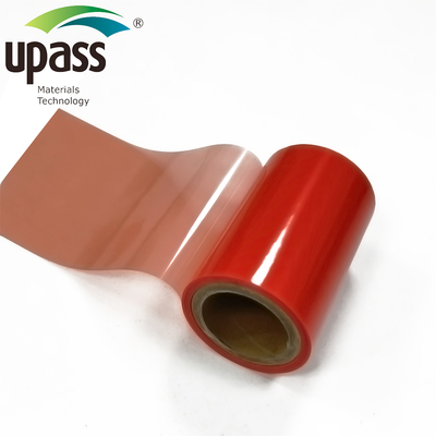 فیلمی قرمز MOPP 100x55 سانتی متر با پوشش سیلیکونی یک طرفه