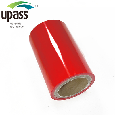 فیلمی قرمز MOPP 100x55 سانتی متر با پوشش سیلیکونی یک طرفه