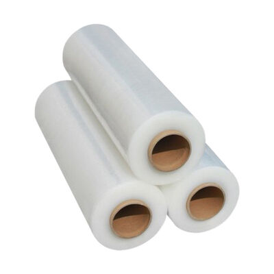 Eco-Friendly Large PE Stretch Film Food Grade Casting 30cm X 50m Heat Resistant Soft Waterproof Supermarket Promotion